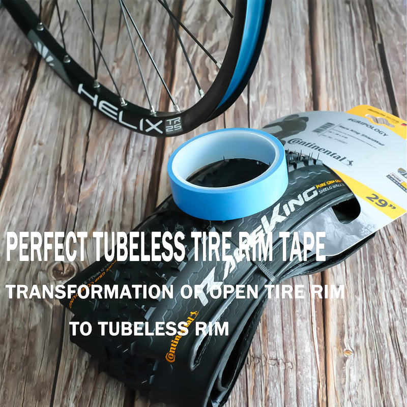 Thinvik Tubeless Bike Wheel Rim Tape Pro Series,Bicycle Rim Strip Tape Width 21/23/25/27/29/31mm x Length10m Roll Anti Puncture Tubeless Vacuum Tire Pad Tape for MTB &Road Bike Wheel Carbon Set - BeesActive Australia