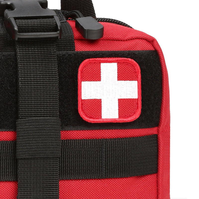 [AUSTRALIA] - Orca Tactical MOLLE Rip-Away EMT Medical First Aid IFAK Blowout Pouch (Bag Only) Red 