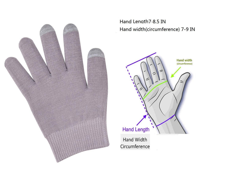 FonsBleaudy Gel Moisturizing Gloves and Socks - For Dry Hand Foot, Cracked Heels, Calluses, Cuticles, Rough Skin, and Enhances your Favorite Lotions and Creams - BeesActive Australia