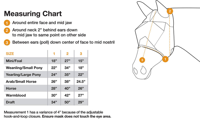 [AUSTRALIA] - Cashel Crusader Fly Mask with Long Nose - Size: Mini, Foal 