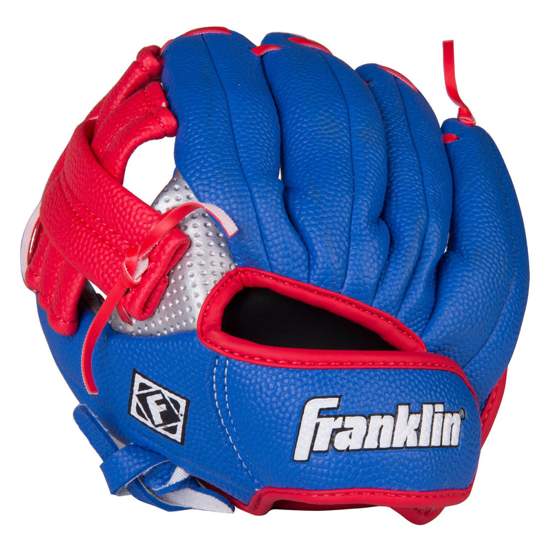 [AUSTRALIA] - Franklin Sports Air Tech Teeball Glove - Lightweight Foam Fielding Glove - 9.0 Inch - Ready To Play Construction - Left Hand Throw - Colors May Vary 