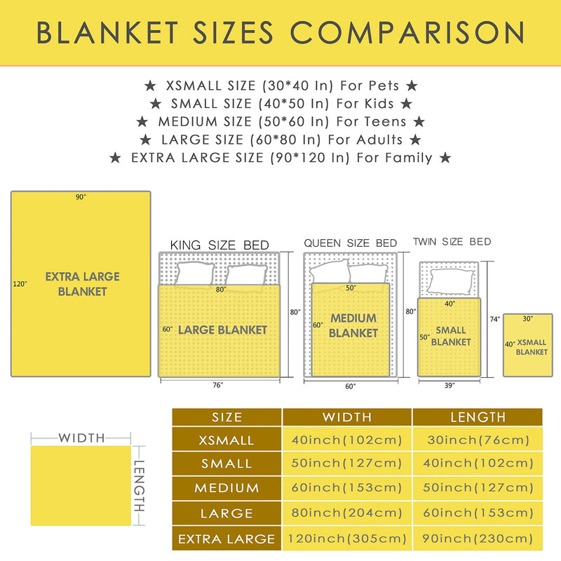 Sunflower Cows Blanket Throw Super Soft and Cozy Blankets for Home Decoration, Couch, Bed, Sofa 50"x40" Small for Kids for All Seasons Sunflower Cows - BeesActive Australia