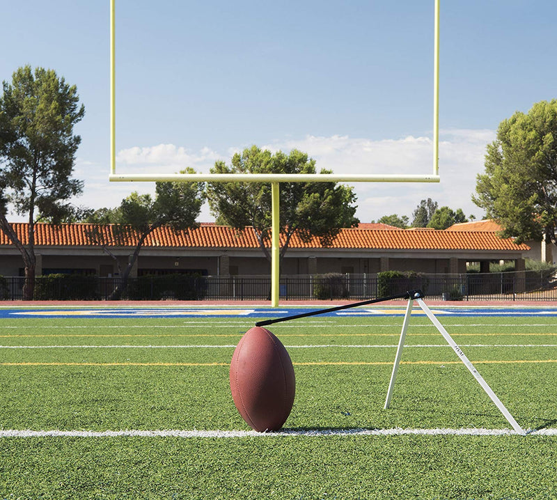 [AUSTRALIA] - Kickoff! Football Holder - Football Place Holder Kicking Tee - Use with Foot Ball Field Goal Post or Football Kicking Net (Black and White) 