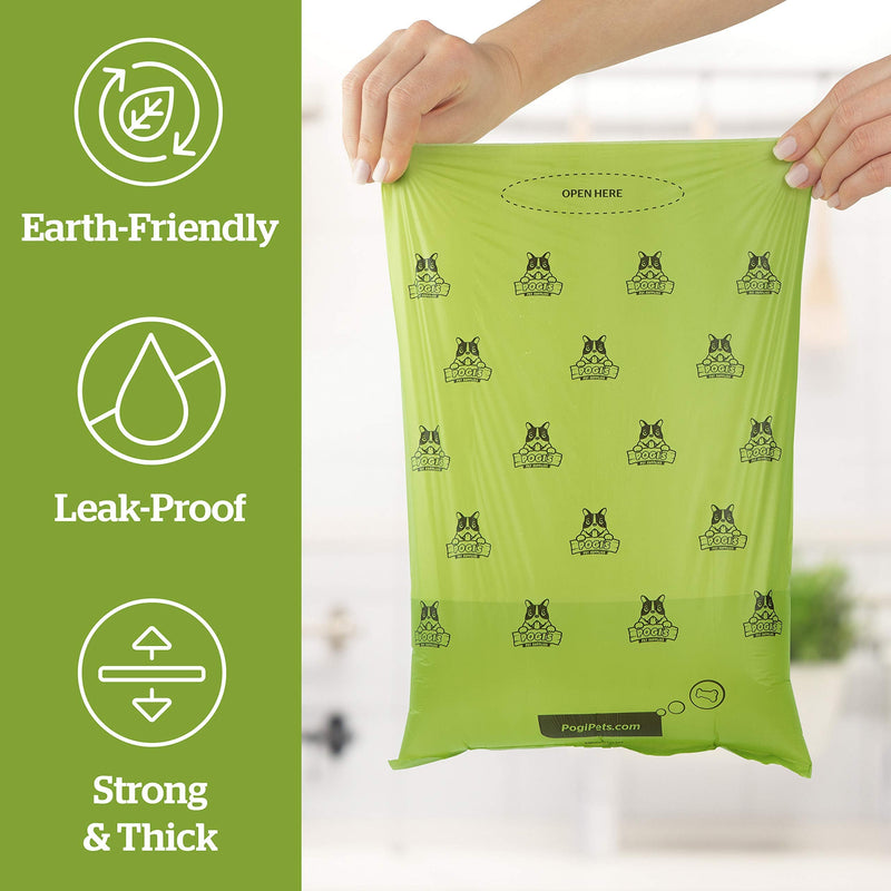 Pogi's Poop n' Wipe Combo Pack - 450 Doggy Poop Bags & 100 Dog Wipes Bundle - BeesActive Australia