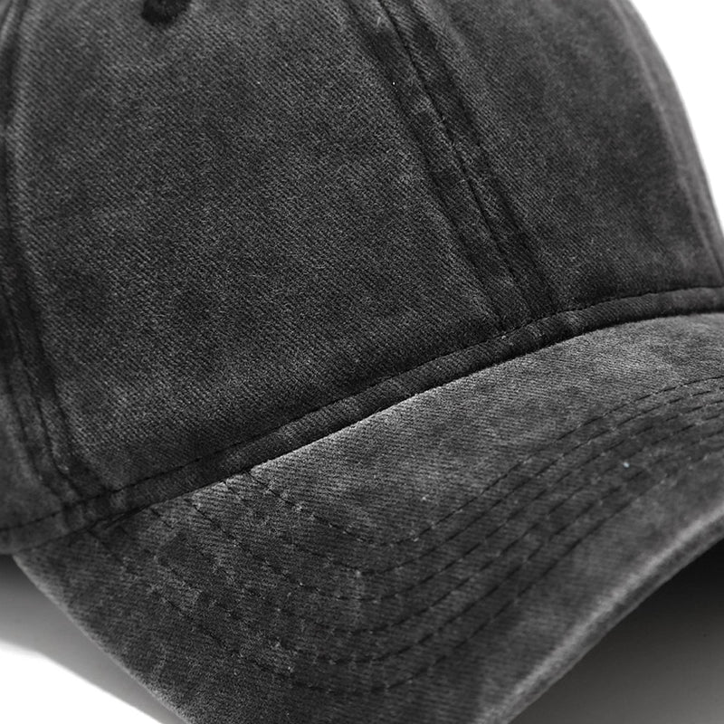 Voilipex Vintage Baseball Cap 4 Pack for Women Men Washed Cotton Distressed Baseball Cap Adjustable Dad Hat Black, Khaki, Light Grey, Army Green - BeesActive Australia