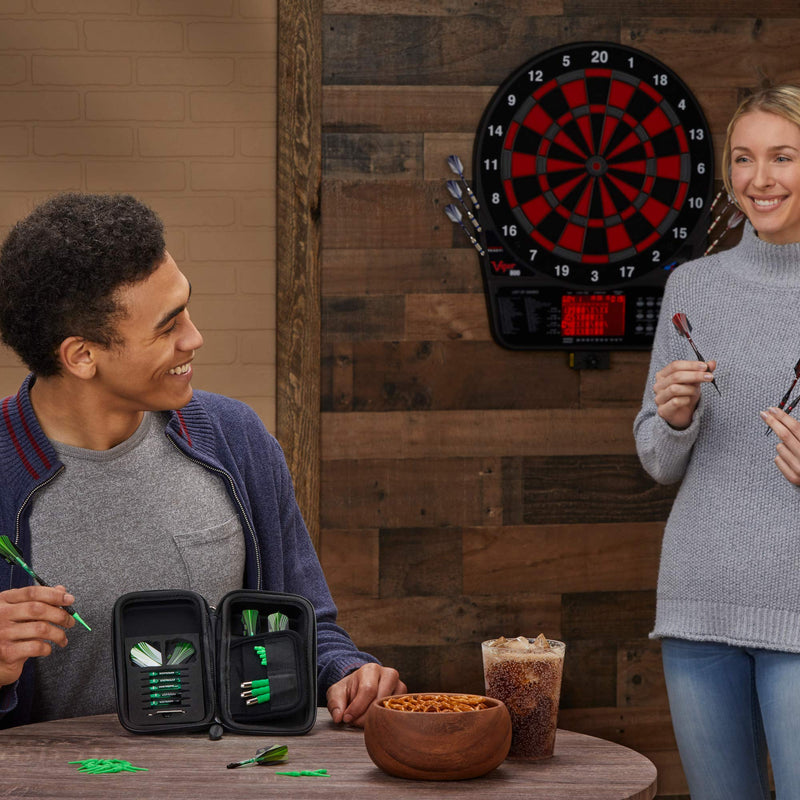 [AUSTRALIA] - Casemaster Sport Dart Case, Hold One Set of Darts and Features Built-in Storage for Flights, Tips and Shafts Black 