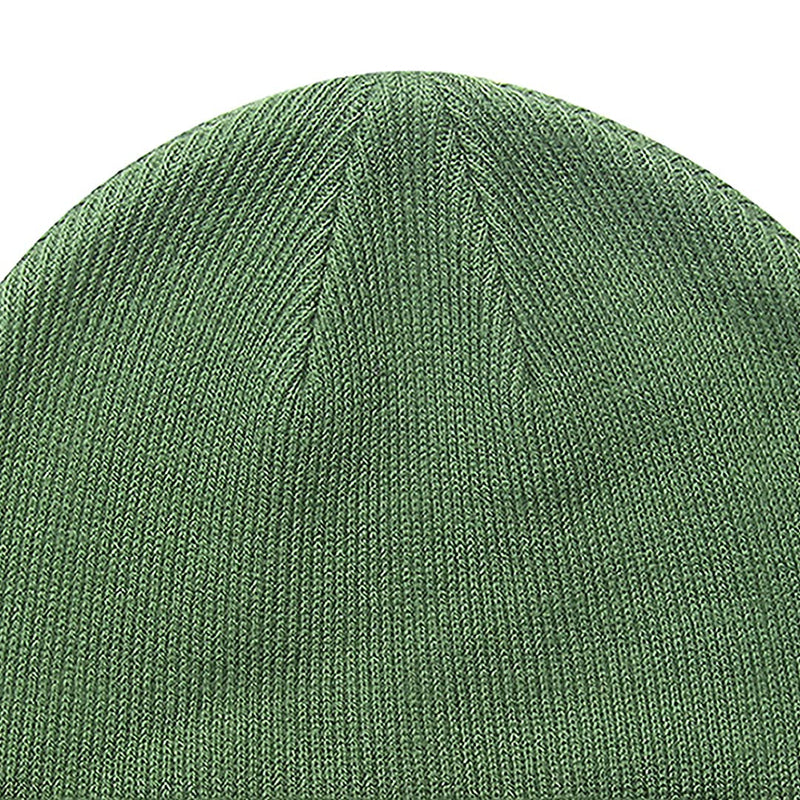 MaxNova Knit Beanie Hat with Smile Face for Men/Women Amy Green Smile - BeesActive Australia