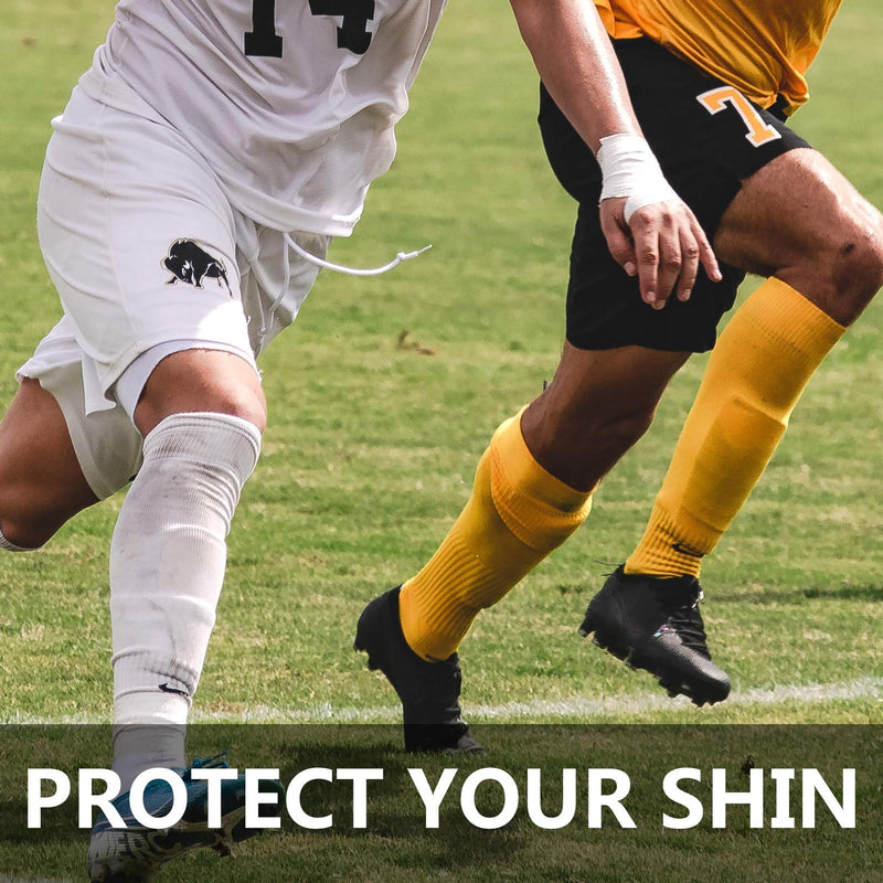 Carbon Fiber Soccer Shin Guards, with Portable Carrying Case and Sleeves, Super Strong, Ultra Light, Shock Resistance, Air Permeability, Suitable for Adult, Youth, Kid, Effective Protection Glossy Red Small - BeesActive Australia