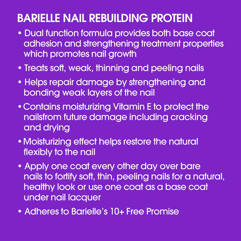 Barielle Nail Rebuilding Protein .5 ounce - BeesActive Australia