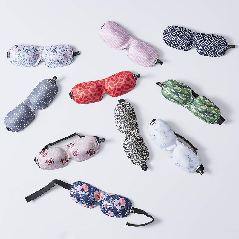 Bucky 40 Blinks No Pressure Eye Mask for Travel & Sleep, Marble, One Size - BeesActive Australia