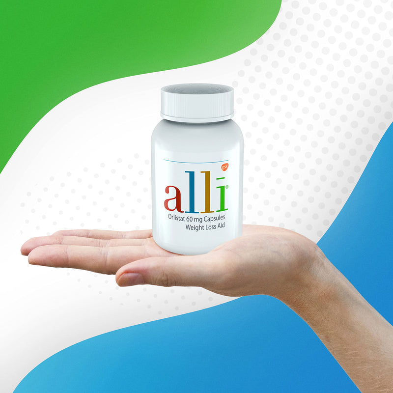 alli Diet Weight Loss Supplement Pills, Orlistat 60Mg Capsules, 170 Count - BeesActive Australia