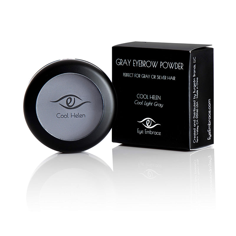 Eye Embrace Light Gray Eyebrow Powder / Hair Powder / Root Cover-Up: Cool Helen - BeesActive Australia