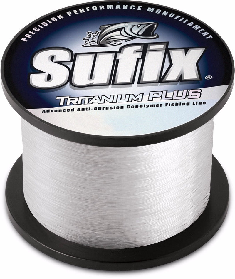 Sufix Tritanium Plus 1/4-Pound Spool Size Fishing Line (Clear, 14-Pound) - BeesActive Australia