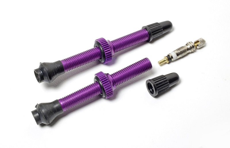 Tubeless Valve Stem - Super Light Alloy - Pair - Choose Color/Size - BeesActive Australia