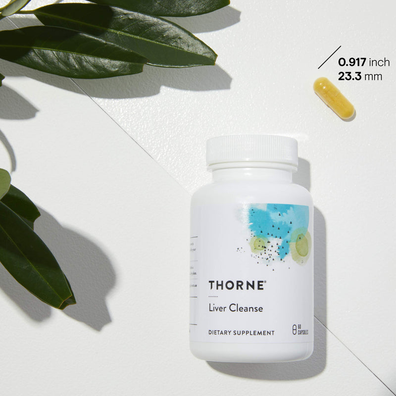 Thorne Liver Cleanse - Support System for Detoxification and Liver Support - 60 Capsules - BeesActive Australia
