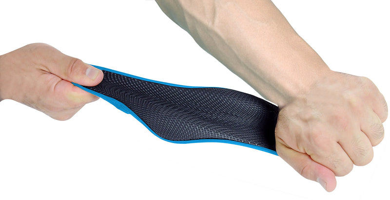 Original Lifting Grips The Alternative to Gym Workout Gloves Comfortable & Light Weight Grip Pad for Men & Women That Want to Eliminate Sweaty Hands Gym Gloves (Single Pair) Neoprene Grips Blue - BeesActive Australia