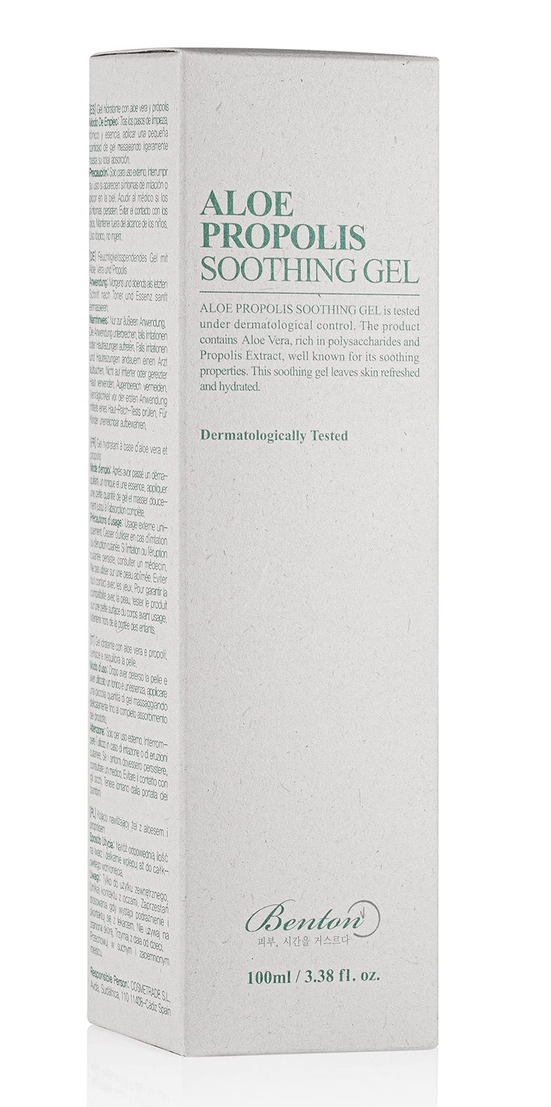 BENTON Aloe Propolis Soothing Gel, 100ml - BeesActive Australia