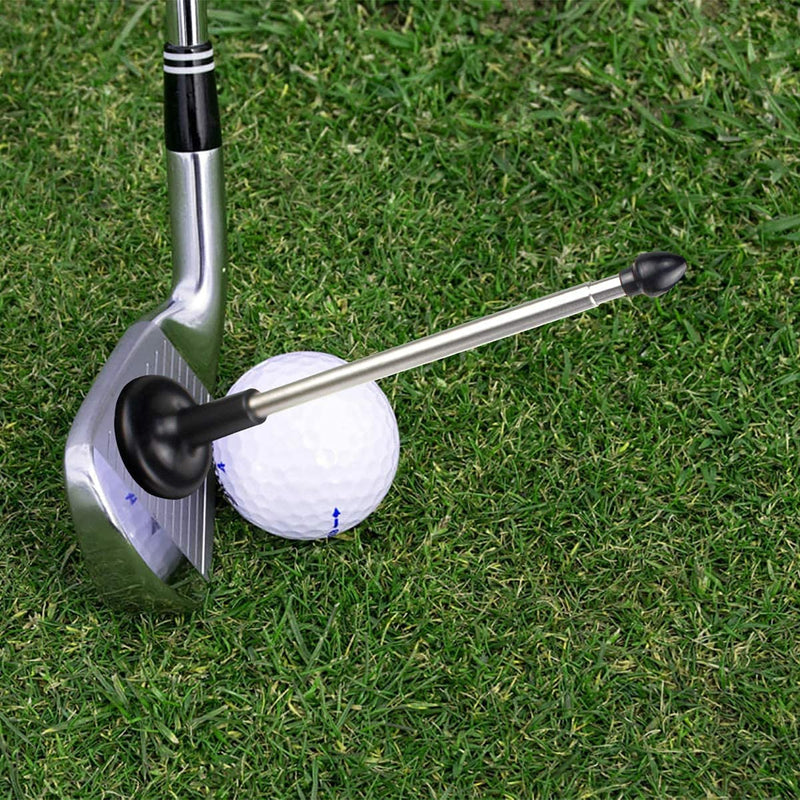 TuhooMall Golf Alignment Sticks, Magnetic Golf Club Alignment Stick Training Aids Accessories Help Visualize and Align Your Golf Shot Black - BeesActive Australia