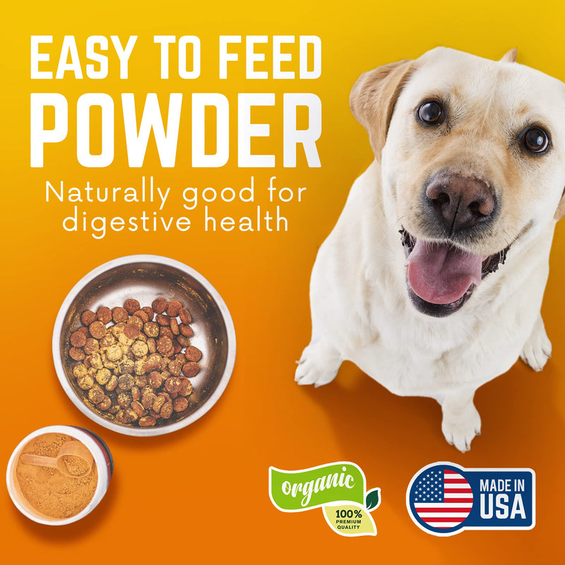Back 40 Dogs - Natural Powdered Pumpkin for Dogs, Dog Multivitamin, Dog Vitamins for Digestive Health, Fiber Support with Vitamins A, C & E, 8.1 Oz - BeesActive Australia