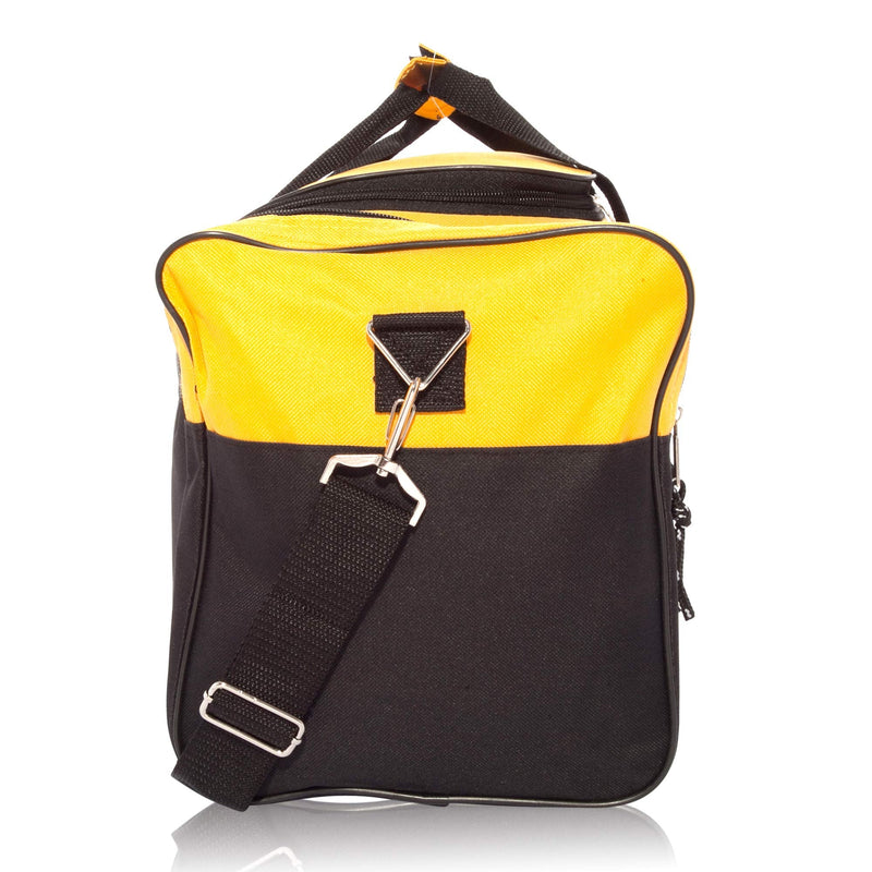 DALIX 17" Blank Duffle Bag Duffel Bag Travel Size Sports Durable Gym Bag Gold - BeesActive Australia
