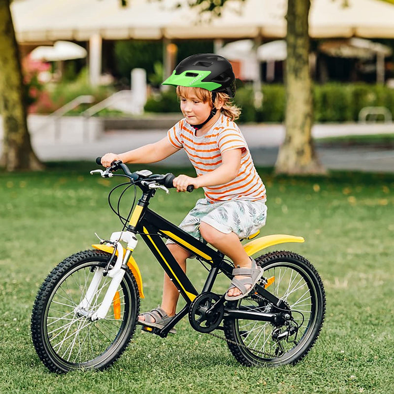 Kids Helmet, Exclusky Kids Bike Helmet Adjustable Safety Lightweight Children Bicycle Helmet for Kids Skating Cycling Scooter Boys and Girls Bicycle Helmets Ages 5-14 Black - BeesActive Australia