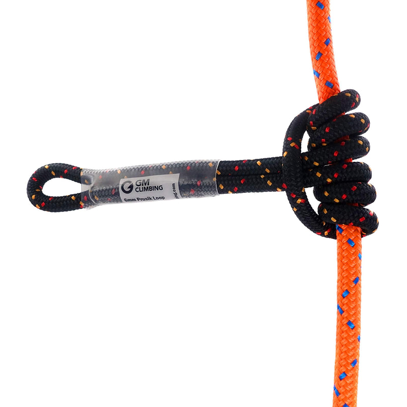 GM CLIMBING 6mm Prusik Cord Pre-Sewn 12in Prusik Loop for Climbing Arborist Rescue Mountaineering General Outdoor Use - BeesActive Australia