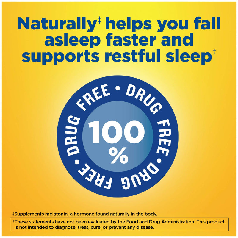 Nature Made Melatonin 10 mg Tablets, Fast Dissolve Sleep Aid, Naturally Helps You Fall Asleep Faster, 45 Count - BeesActive Australia
