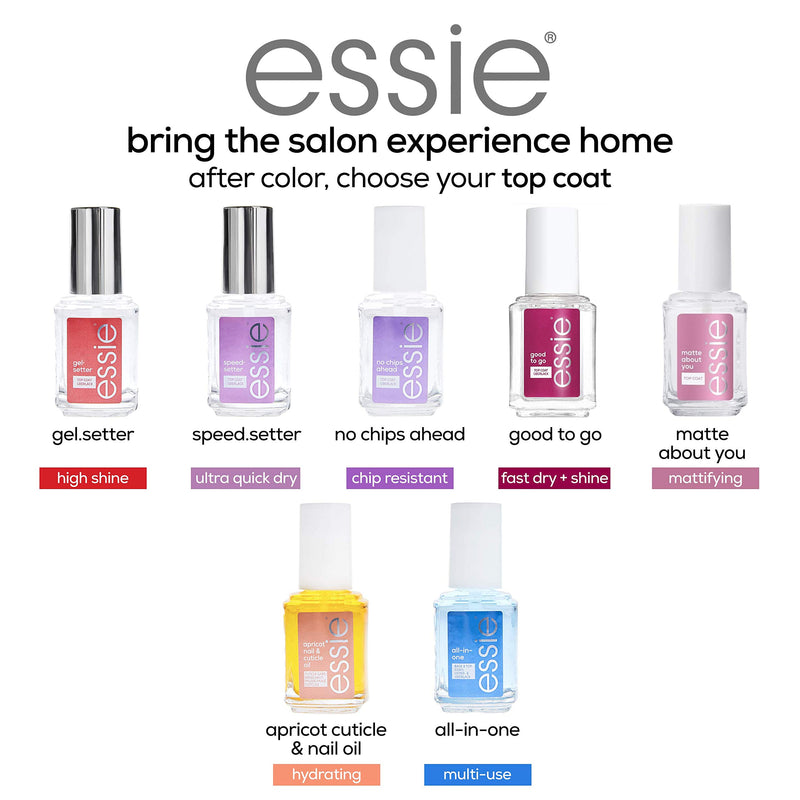 essie speed.setter top coat, ultra fast dry top coat nail polish, 0.46 fl oz. (Packaging May Vary) SPEED SETTER 13.5ML - BeesActive Australia