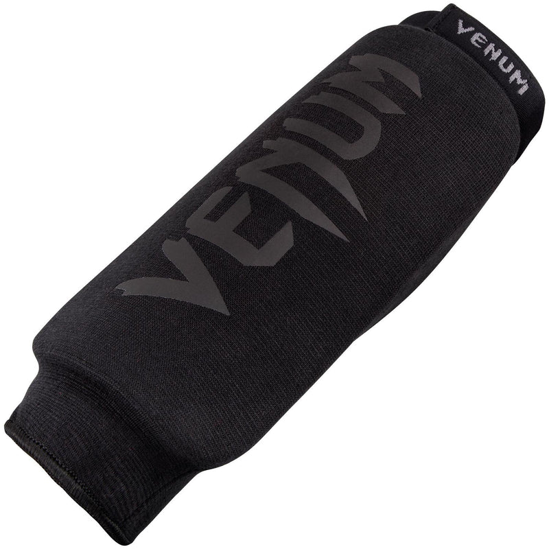 [AUSTRALIA] - Venum Kontact Shinguards - Without Foot Black/Black 