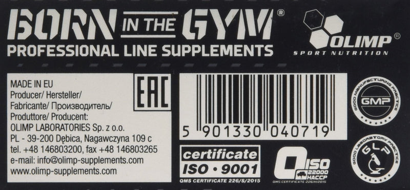 Olimp Labs Beta-Alanine Capsules, Carno Rush, Pack of 80 Mega Tablets, BETA-Alanine CARNO Rush - BeesActive Australia