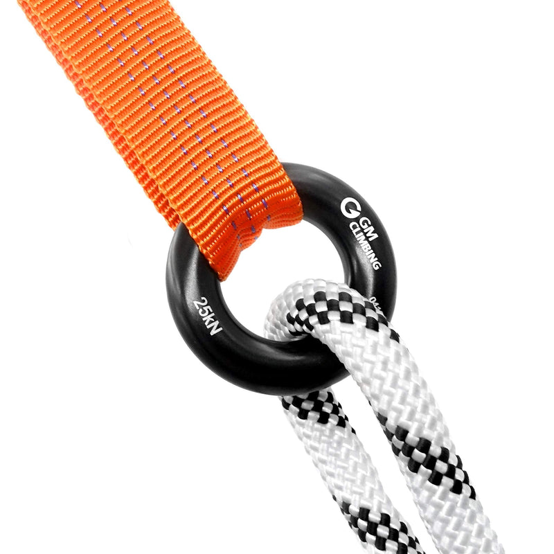 GM CLIMBING Rappel Ring 25kN for Rock Climbing Arborist Rescue Slackline Hammock Pack 3. Small-Red Pack of 2 - BeesActive Australia