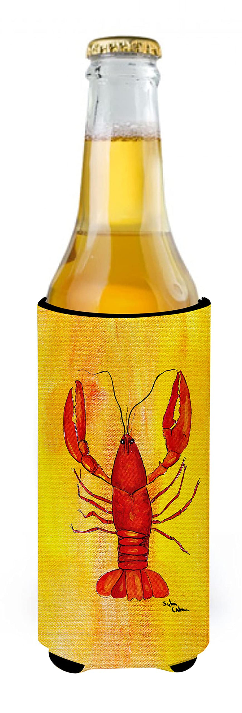 Caroline's Treasures 8044MUK Crawfish Ultra Beverage Insulators for Slim cans, Slim Can, Multicolor - BeesActive Australia