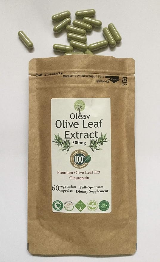 Olive Leaf Extract (Aure Euro Pen 9%) 60 Vegetarian Capsules. - BeesActive Australia