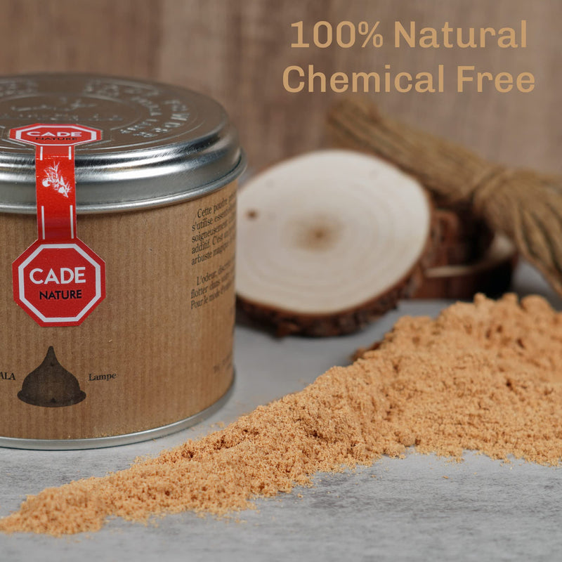 SENTJO Premium 100% Natural Handmade Cade Incense Powder, Sustainably Harvested, Made in France 3.2oz, Wood Powder Smudging, Aromatherapy, Organic Incense, (Natural Cade) Natural Cade - BeesActive Australia