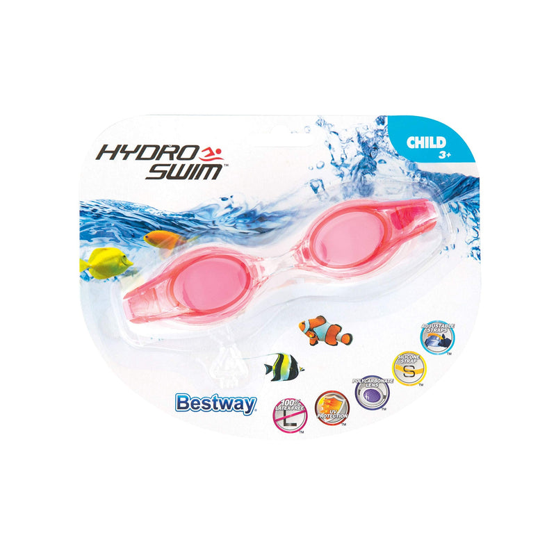 Hydro-Swim Bestway Lil' Wave Goggles, Pink - BeesActive Australia