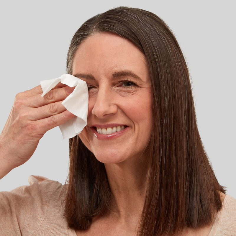 The Eye Doctor Tea Tree Eyelid Wipes - 40x Single Use Tea Tree Eye Wipes – Suitable for Sensitive Eyes, Dry Eyes, Blepharitis, MGD & Demodex – Environmentally Friendly, Biodegradable 40 count (Pack of 1) Tea Tree Wipes - BeesActive Australia