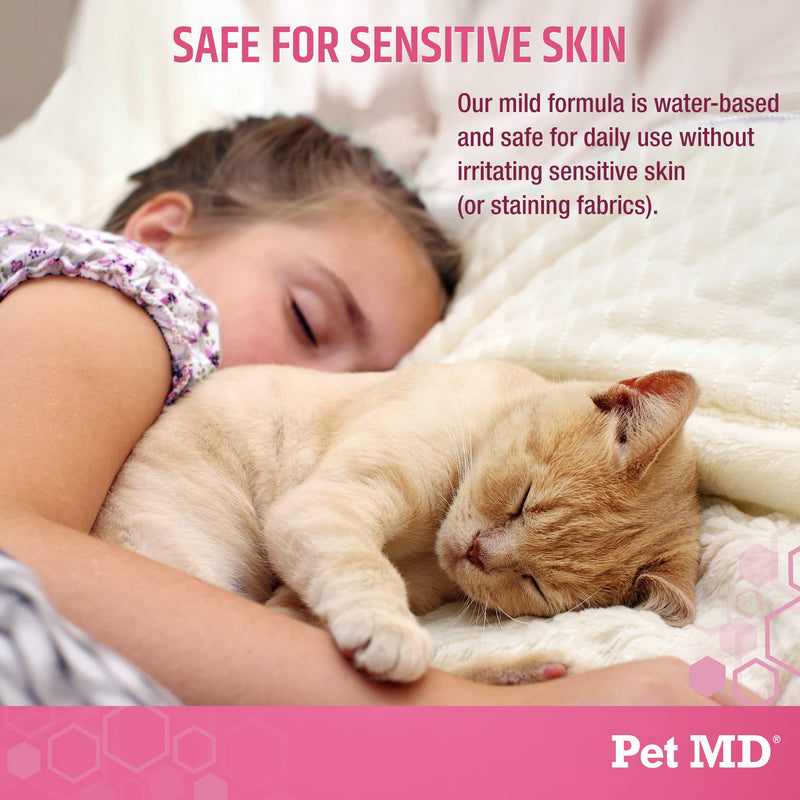 Pet MD Body Spray for Dogs & Cats - Deodorizing Dog Perfume Reduces Static & Eliminates Odor - Long-Lasting Pet Cologne Spray for Dogs - Japanese Cherry Blossom Scent - 8 oz - BeesActive Australia