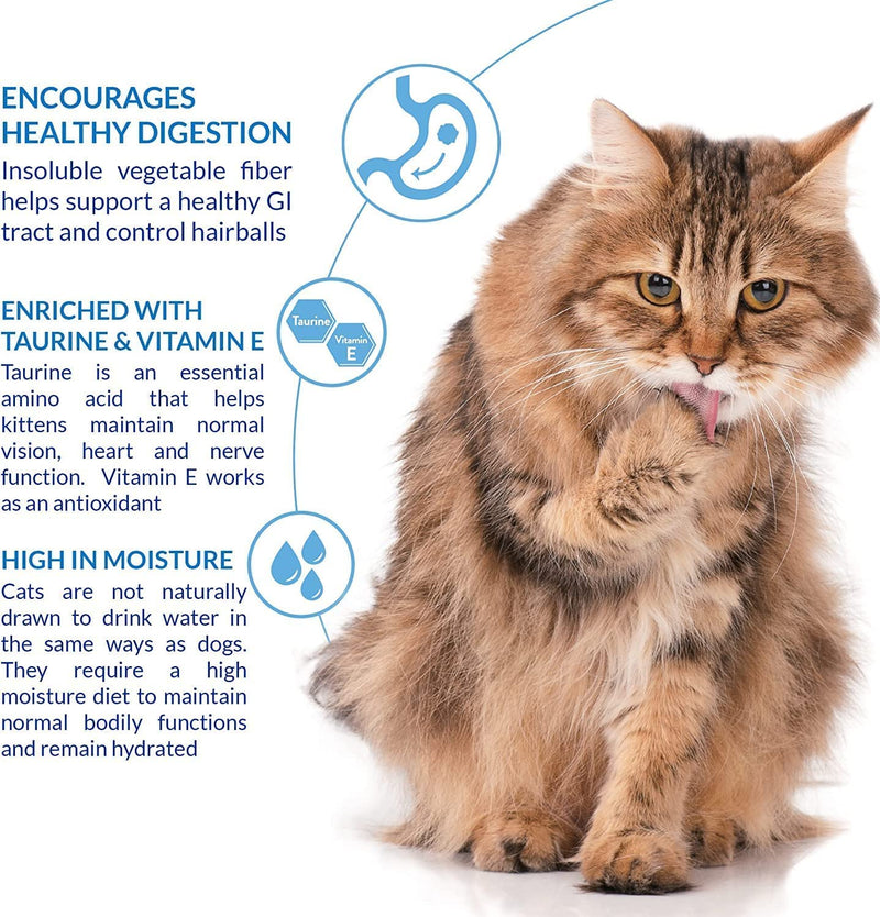 INABA Churu for Kitten, Functional, Creamy Lickable Purée Cat Treat for Kittens with Taurine & Vitamin E, 0.5 Ounces Each (Variety 6 Pack) (3) Chicken (3) Tuna - BeesActive Australia