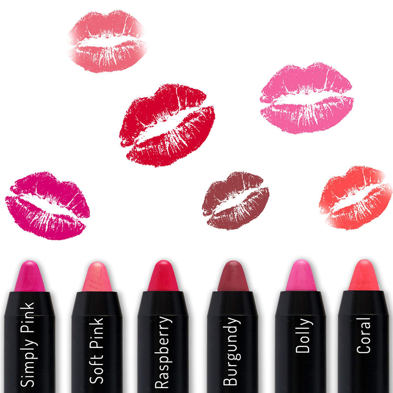 Prim and Pure Natural Lipstick Crayon Pencil for Women | Made with Organic and All Natural Ingredients | Non-Toxic & Cruelty Free |Hydrating, Pigmented, and Moisturizing Formula| Made in the USA (Raspberry) Raspberry - BeesActive Australia