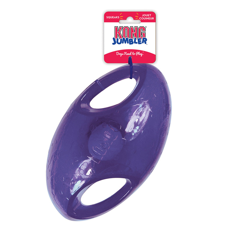 KONG Jumbler Football Assorted Dog Toy Medium and Large - BeesActive Australia