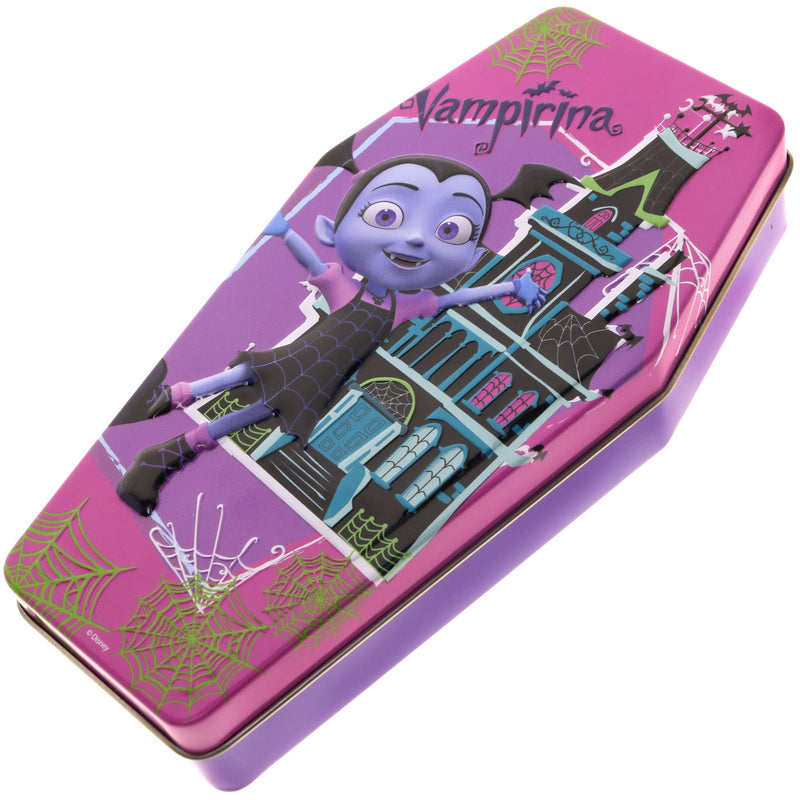 TownleyGirl Vampirina Super Sparkly Lip Gloss Set for Girls, with 4 Fruity Flavors and Decorative Coffin Case - BeesActive Australia