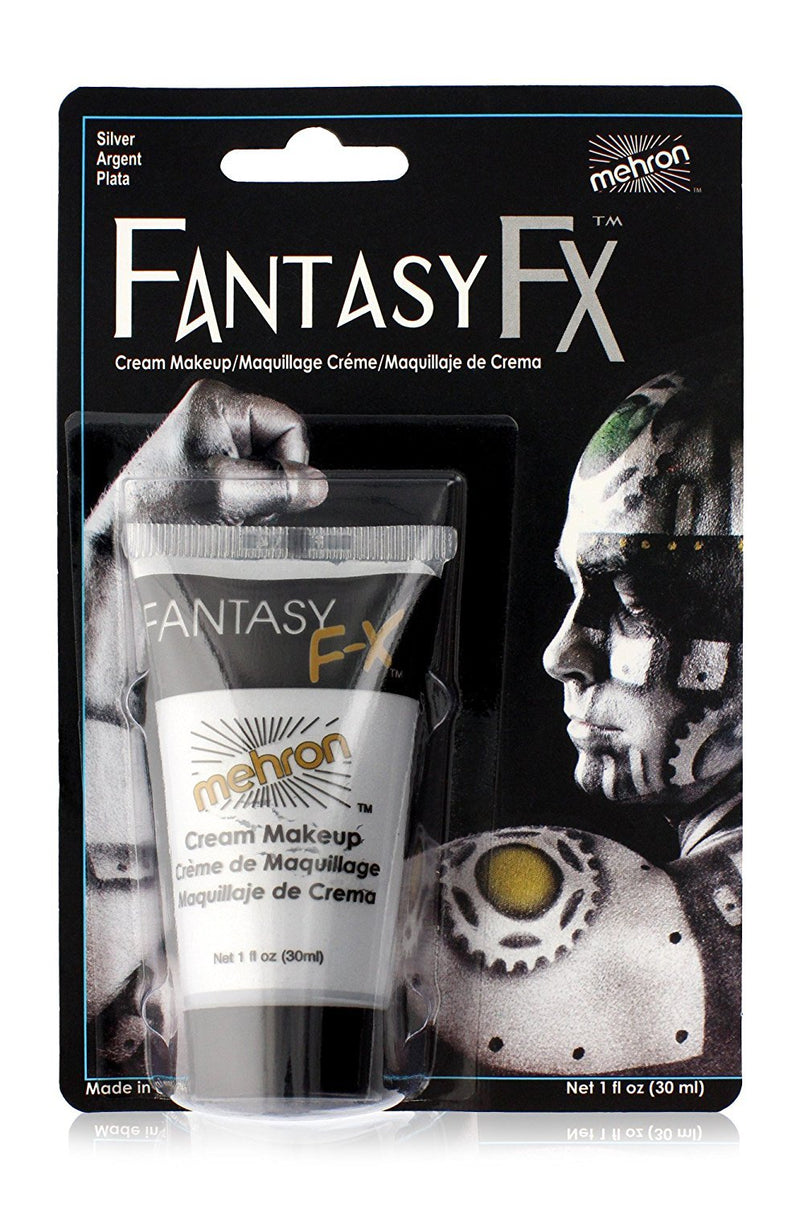 Mehron Makeup Fantasy F/X Water Based Face & Body Paint Black and White Face Paint Bundle - BeesActive Australia