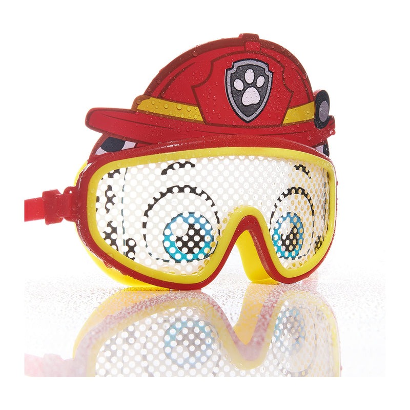 SwimWays Nickelodeon Paw Patrol Character Mask Kids Deluxe Swim Goggles, Marshall - BeesActive Australia