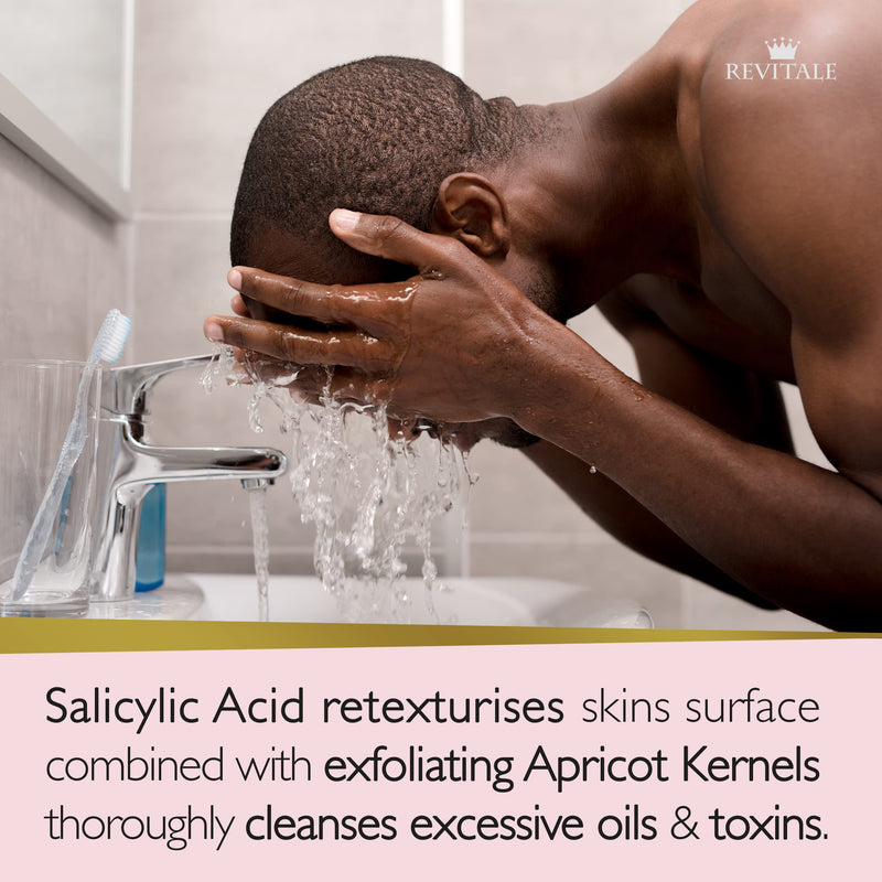 Revitale Salicylic Acid Scrub Soap, Pore Exfoliating, Softening Skin, Anti-Blemish - BeesActive Australia
