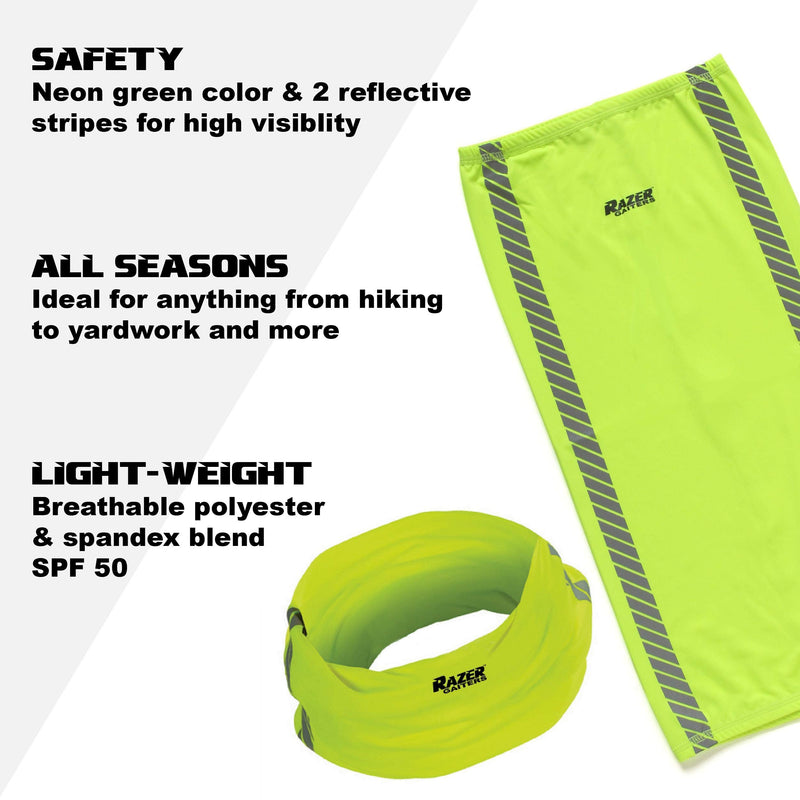 Reflective Running Gear for Women and Men (Neck Gaiter) - BeesActive Australia