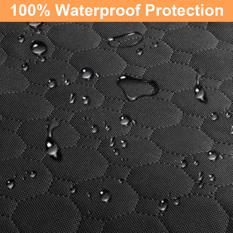 Mancro SUV Cargo Liner for Dogs, Waterproof Dog Seat Cover for SUV with Bumper Flap Protector, Durable Non-Slip Polyester Pet Trunk Cargo Cover for Vehicles, Jeeps, Vans, Universal Fit (84” L x 54” W) - BeesActive Australia