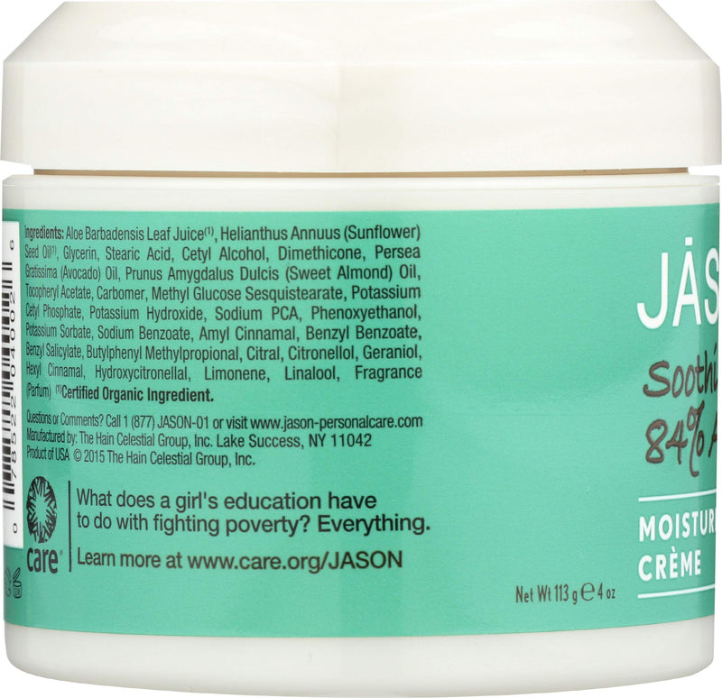 Jason Natural Cosmetics, Cream Aloe Vera 84%, 4 Ounce - BeesActive Australia