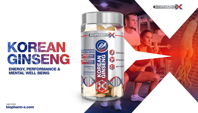 Korean Panax Ginseng 10,000mg (60 Tablets) Strongest Legal Ginseng Extract 100% Pure Certified - BeesActive Australia