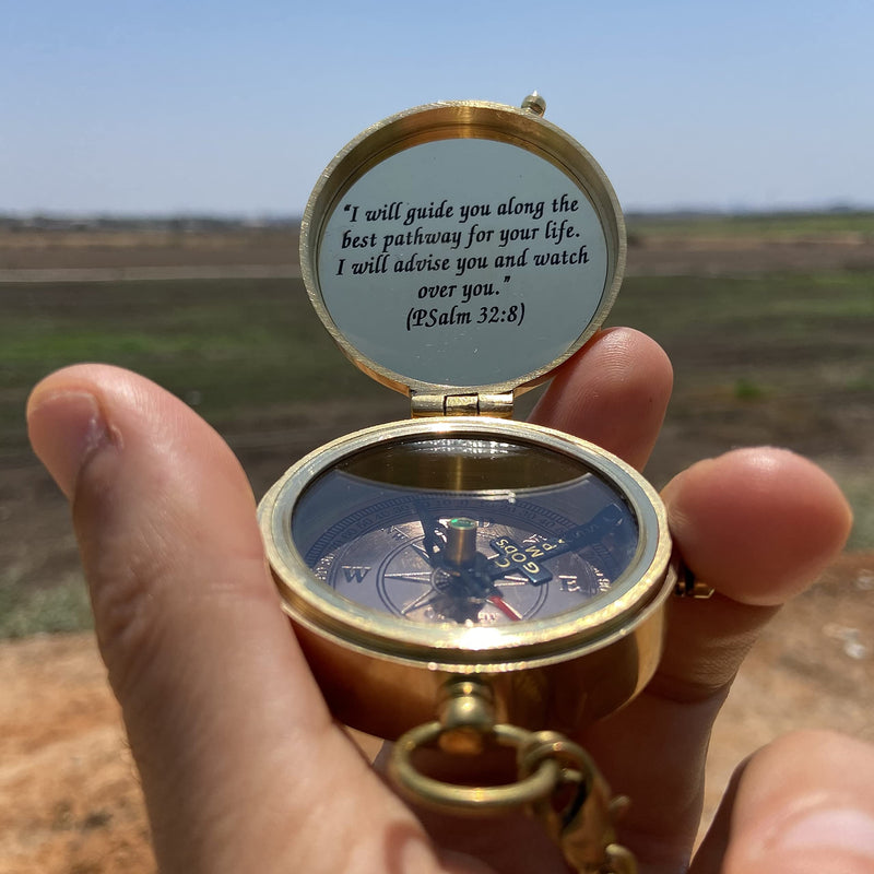 OakiWay Religious Gifts - God's Path Compass - Christian Gifts for Men, Catholic Gifts, Baptism Gifts for Boys, Gifts for Teen Boys, Graduation Gifts, Inspirational Gifts for Woman, Sentimental Gifts - BeesActive Australia