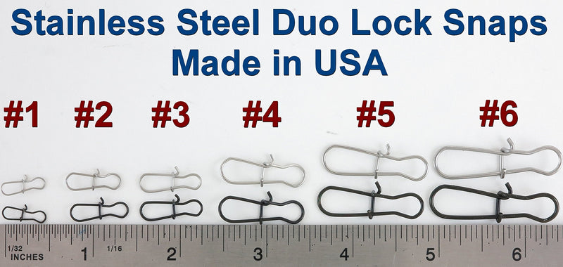 Size #3 SS Duo Lock Snaps - 50 Pack - Made in USA (#3, Stainless Steel) - BeesActive Australia